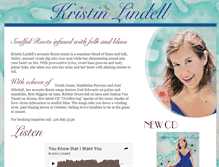 Tablet Screenshot of kristinlindell.com